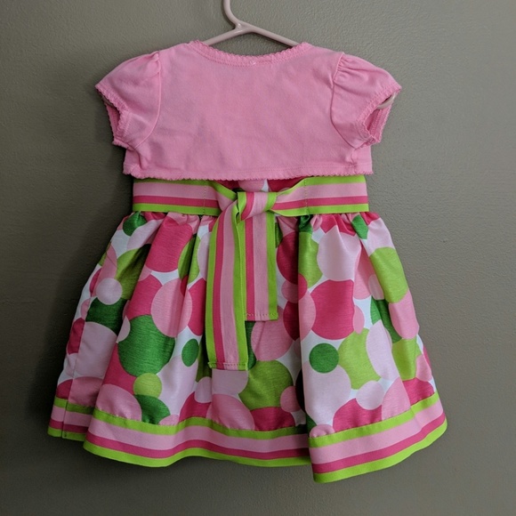 2pc Dress and Shrug Set Easter EUC - Picture 3 of 4
